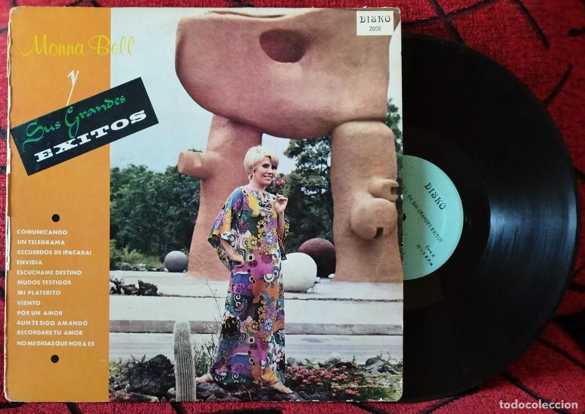 Discos de vinilo: MONNA BELL ** Y Sus Grandes Exitos ** LP VINILO - Foto 1