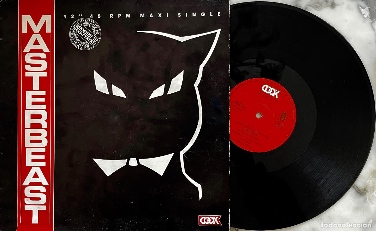 Discos de vinilo: MASTERBEAST. BEAST MASTER. MAXISINGLE ESPA&Ntilde;A 1984 2 TEMAS - Foto 1