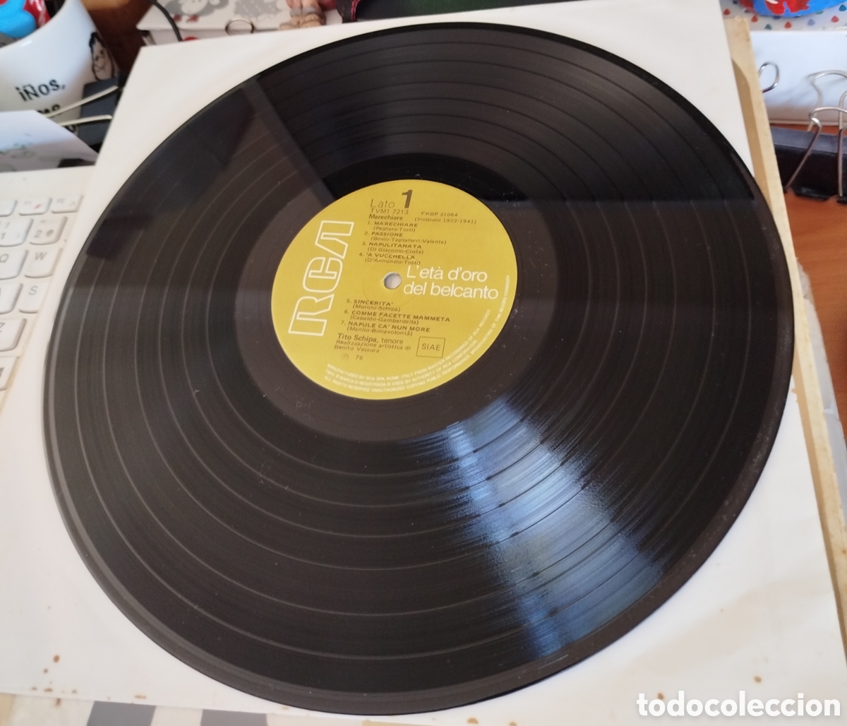 Discos de vinilo: Tito Schipa - marechiare - Foto 3