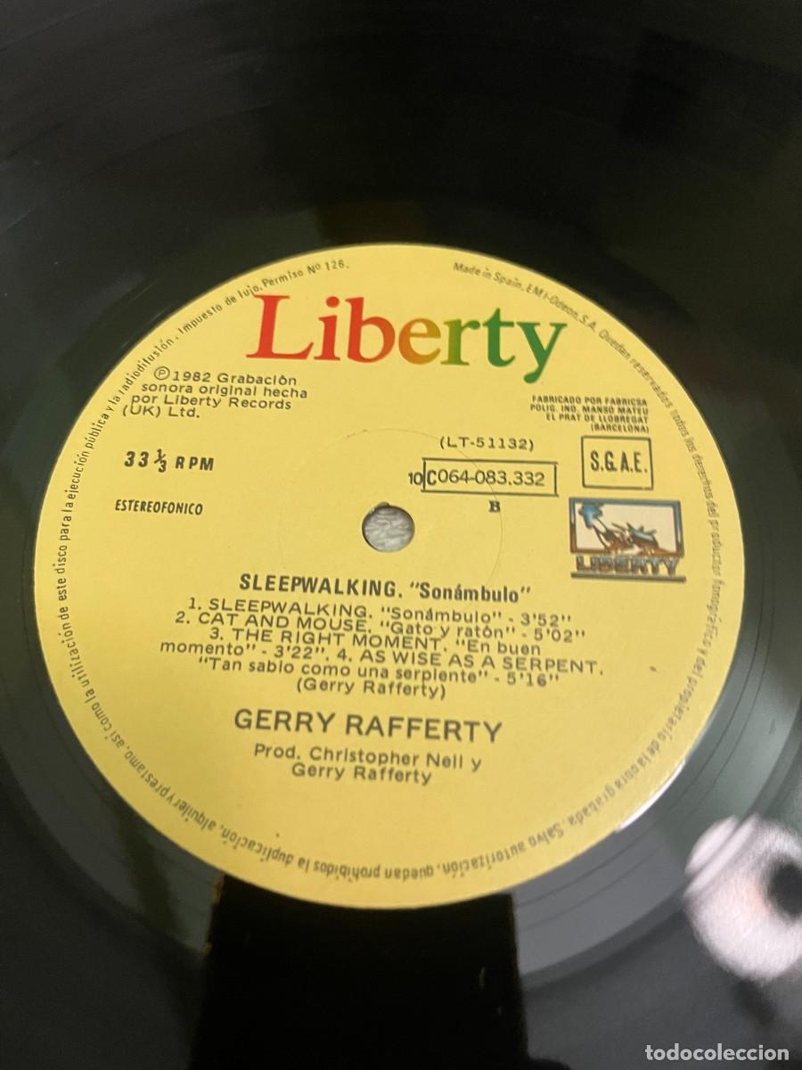 Discos de vinilo: Gerry Rafferty &lrm;&ndash; Son&aacute;mbulo - Foto 4