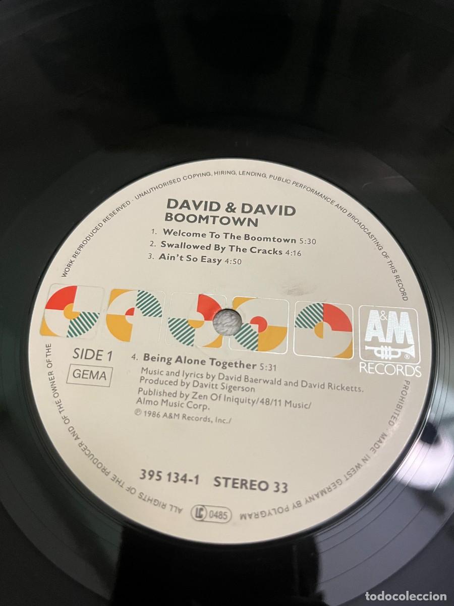 Discos de vinilo: David + David Boomtown - Foto 5