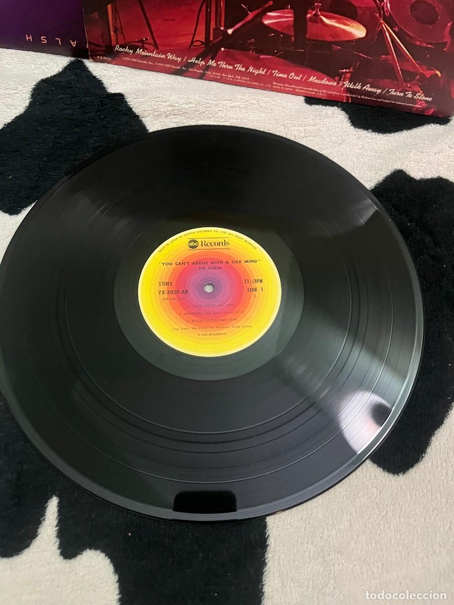 Discos de vinilo: Joe Walsh You Cant Argue With A Sick Mind - Foto 3