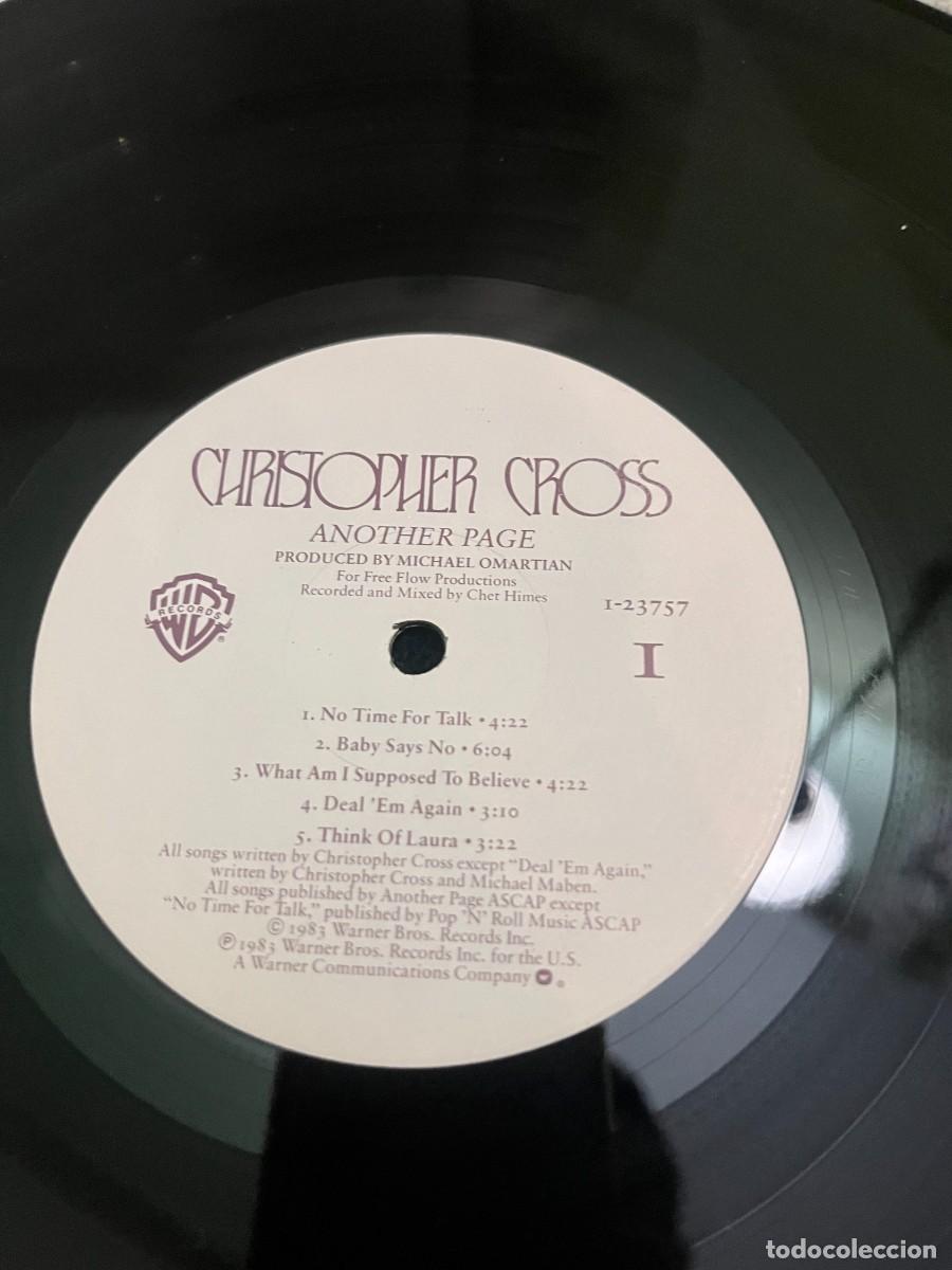 Discos de vinilo: Christopher Cross Another Page - Foto 5