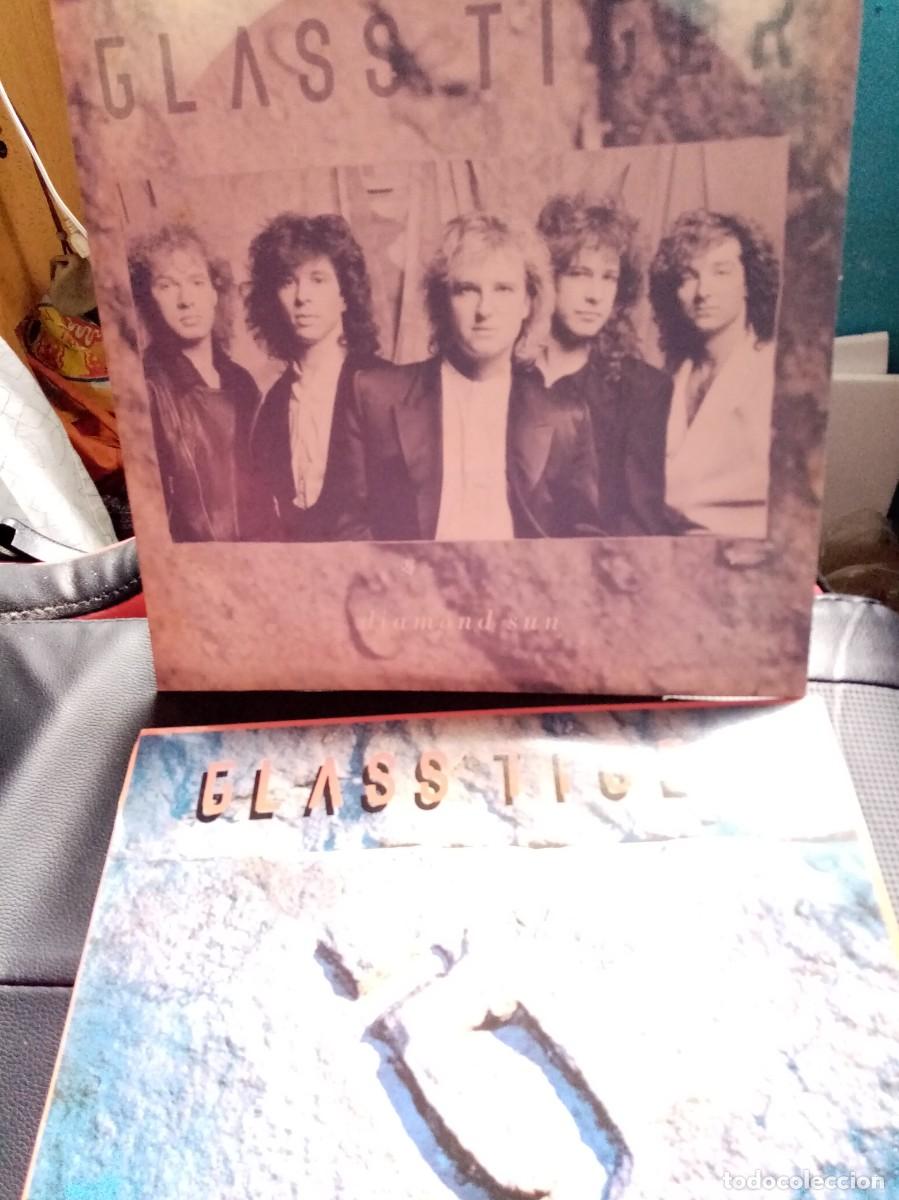 Discos de vinilo: DISCO DE VINILO - GLASS TIGER - DIAMOND SUN - Foto 2