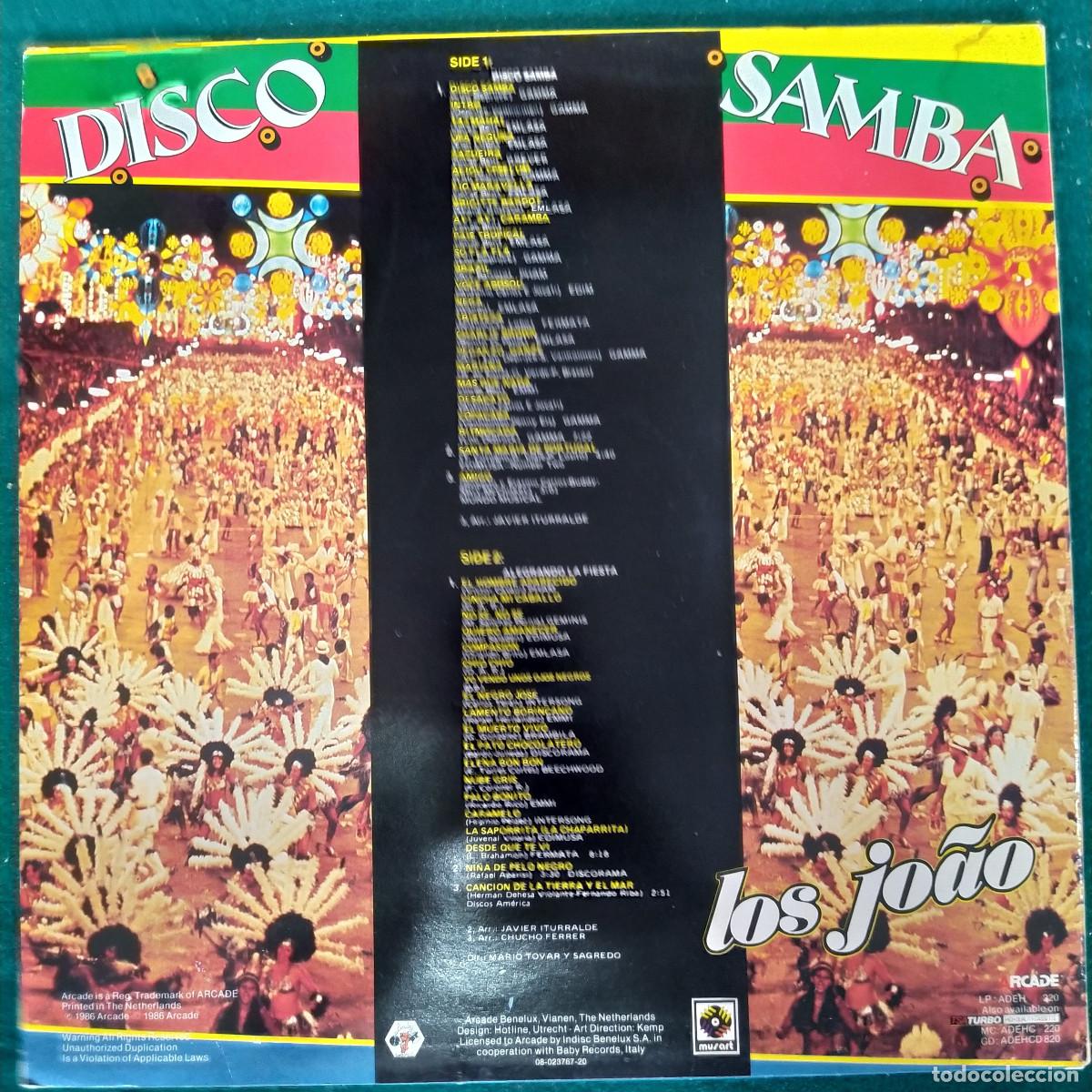 Discos de vinilo: Los Jo&atilde;o &ndash; Disco Samba - Foto 2