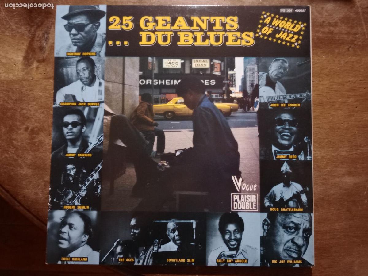 Discos de vinilo: 25 Geants ... Du blues - Foto 5