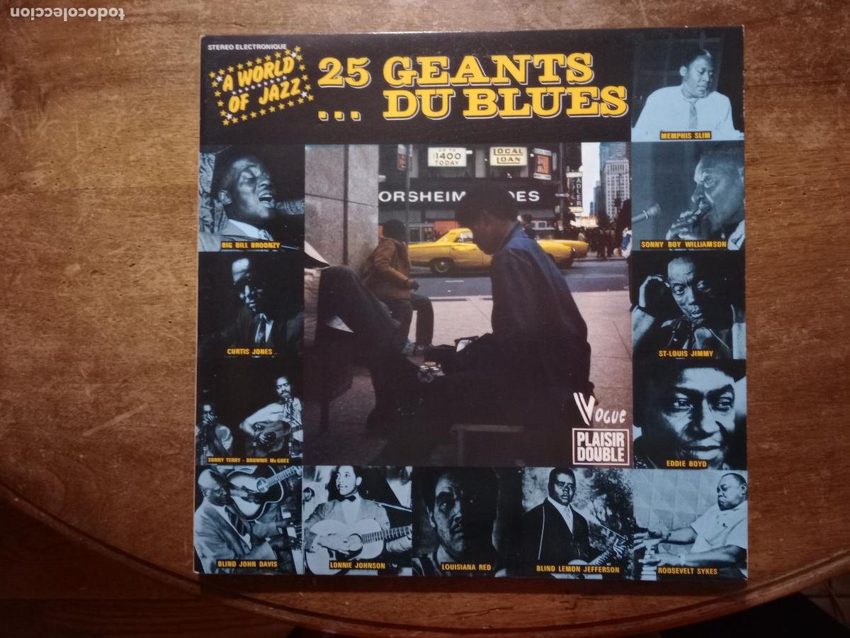 Discos de vinilo: 25 Geants ... Du blues - Foto 1