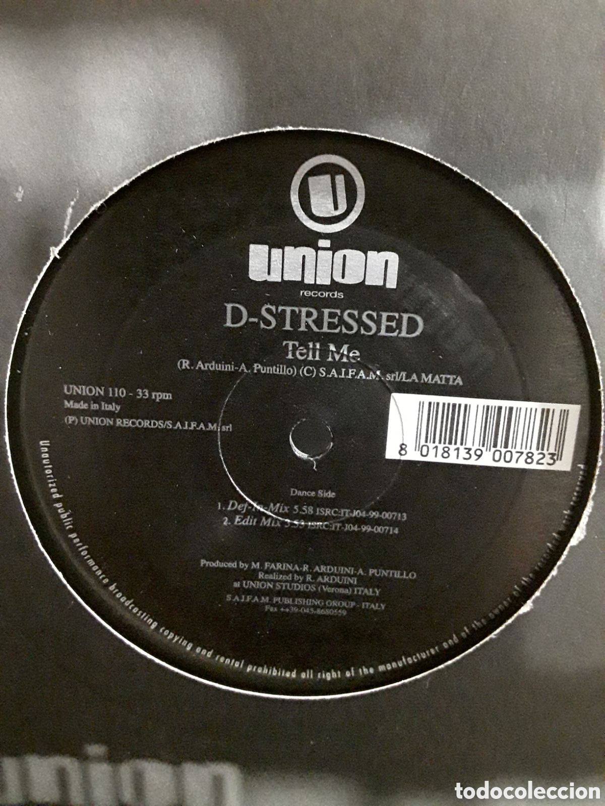 Discos de vinilo: D-Stressed &lrm;&ndash; Tell Me - Foto 4