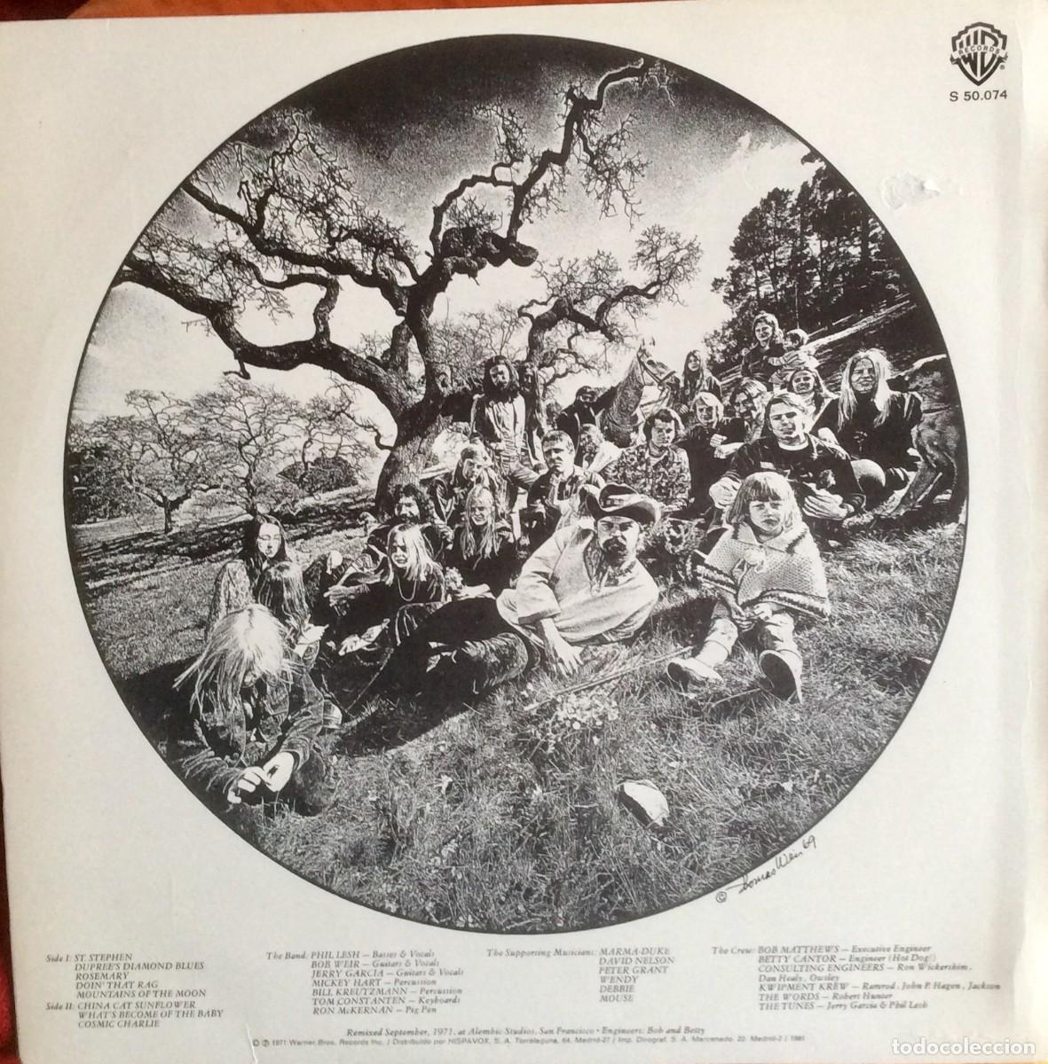 Discos de vinilo: GRATEFUL DEAD Aoxomoxoa/// Espa&ntilde;a 1981. Vg++ - Foto 2