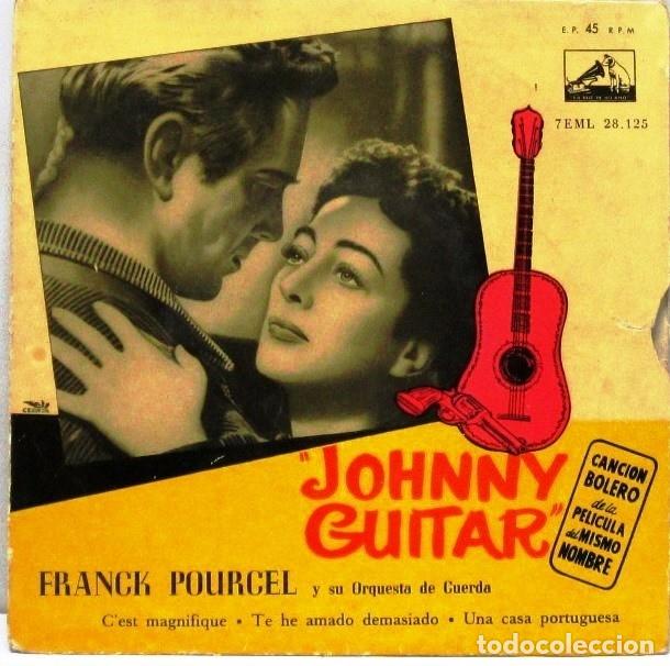 Discos de vinilo: FRANCK POURCEL - JOHNNY GUITAR - SINGLE - Foto 1
