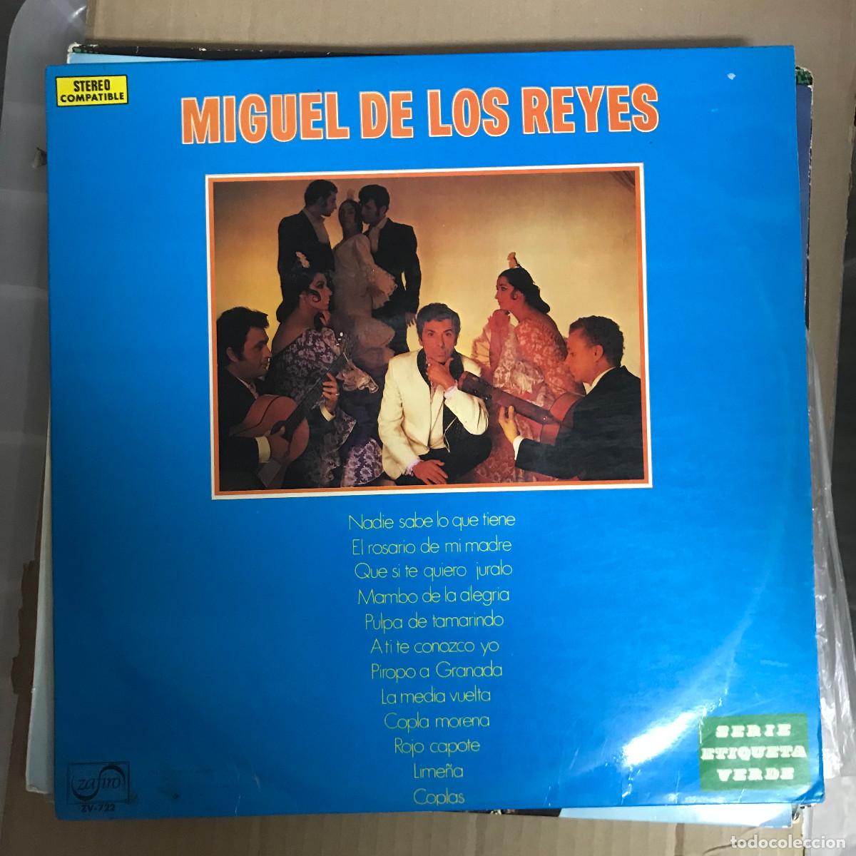 Discos de vinilo: MIGUEL DE LOS REYES - LP ZAFIRO 1972 - Foto 1