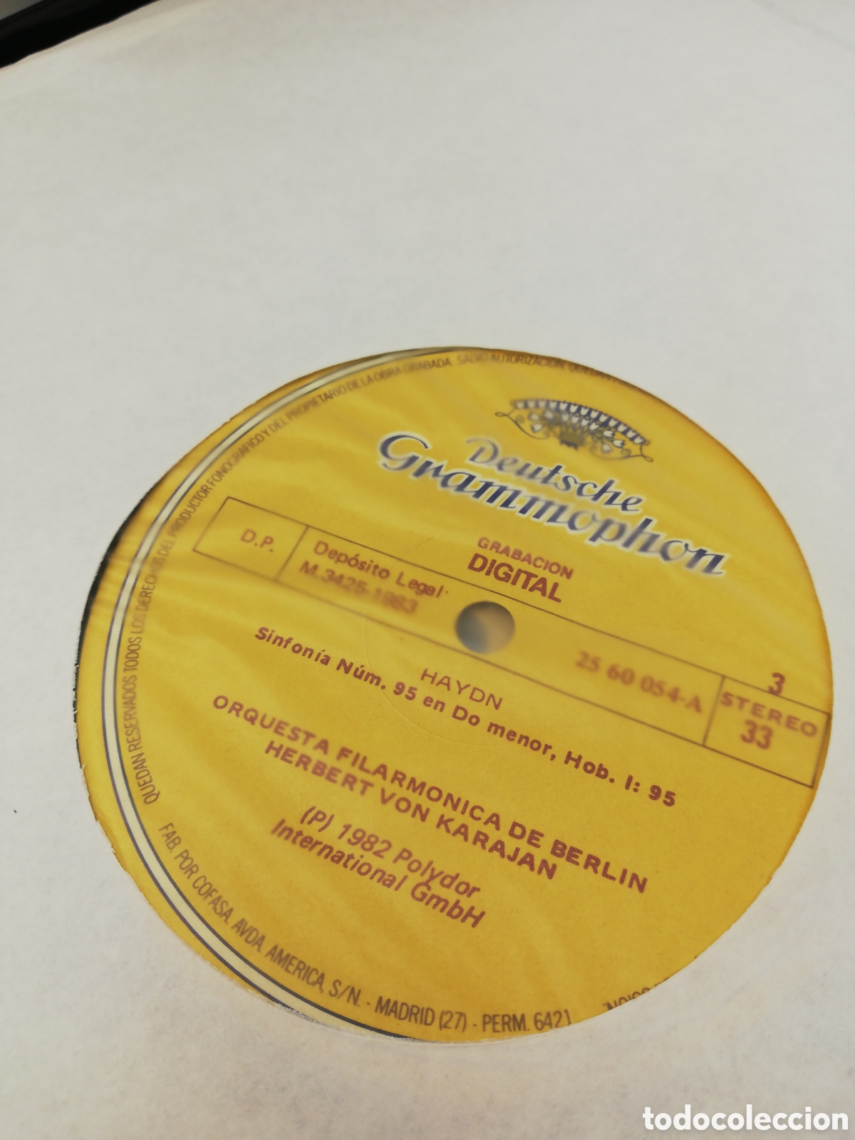 Discos de vinilo: Haydn. 12 Sinfon&iacute;as. Karajan. - Foto 6