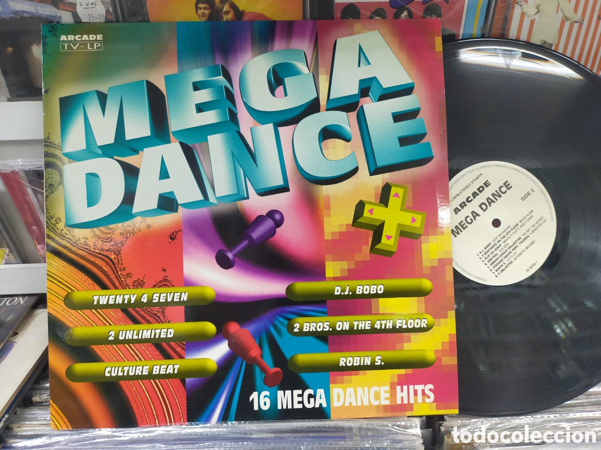 Discos de vinilo: Mega dance lp Espa&ntilde;a 1993 - Foto 1