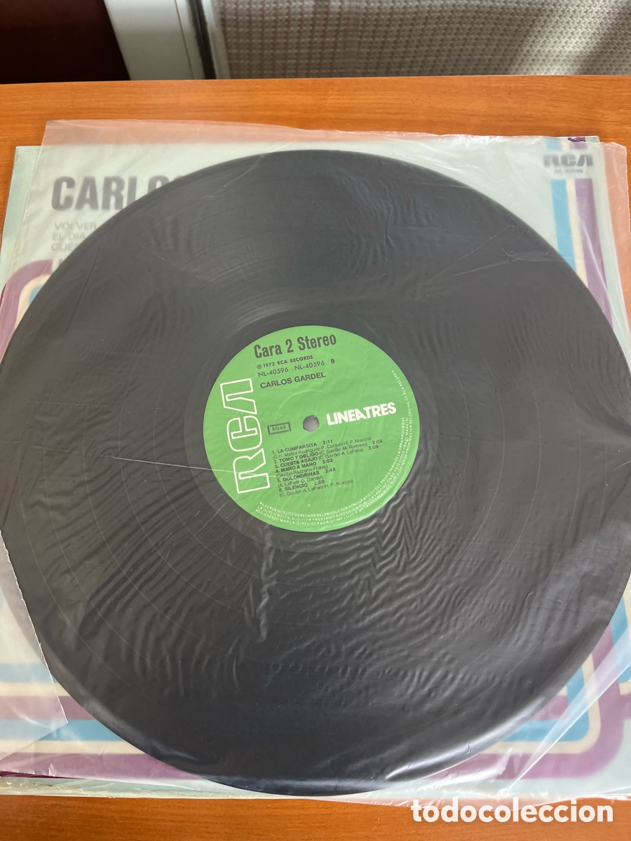 Discos de vinilo: Carlos Gardel - Carlos Gardel - Foto 3