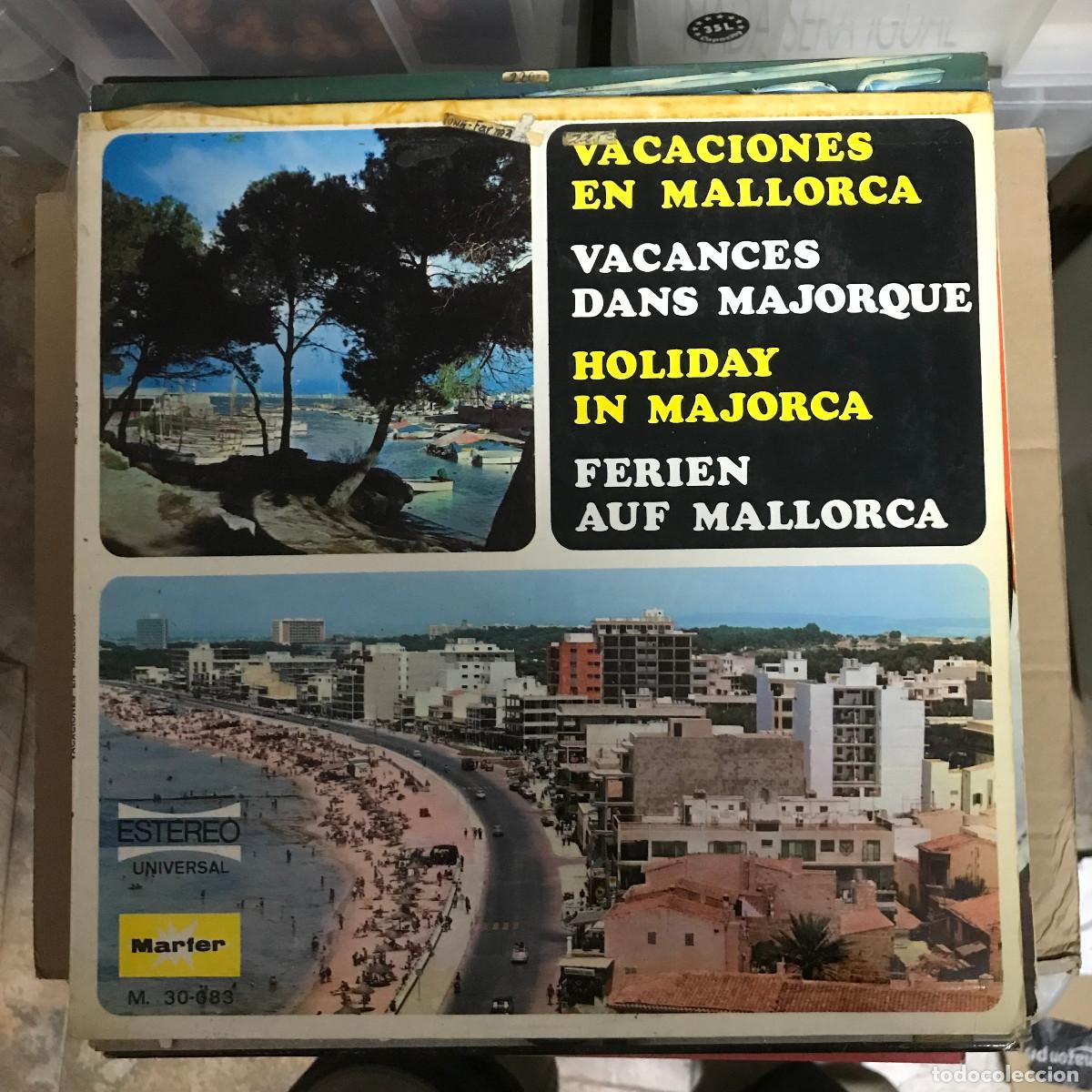 Discos de vinilo: VACACIONES EN MALLORCA - LP MARFER 1969 - Foto 1