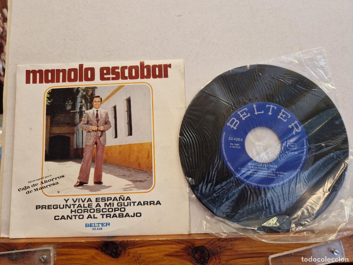 Discos de vinilo: MANOLO ESCOBAR. Y VIVA ESPA&Ntilde;A - Foto 1