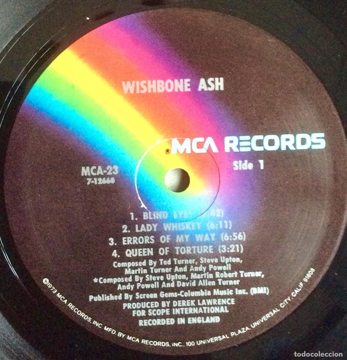 Discos de vinilo: WISHBONE ASH /// USA 1973. Vg++/ex. Gat - Foto 3