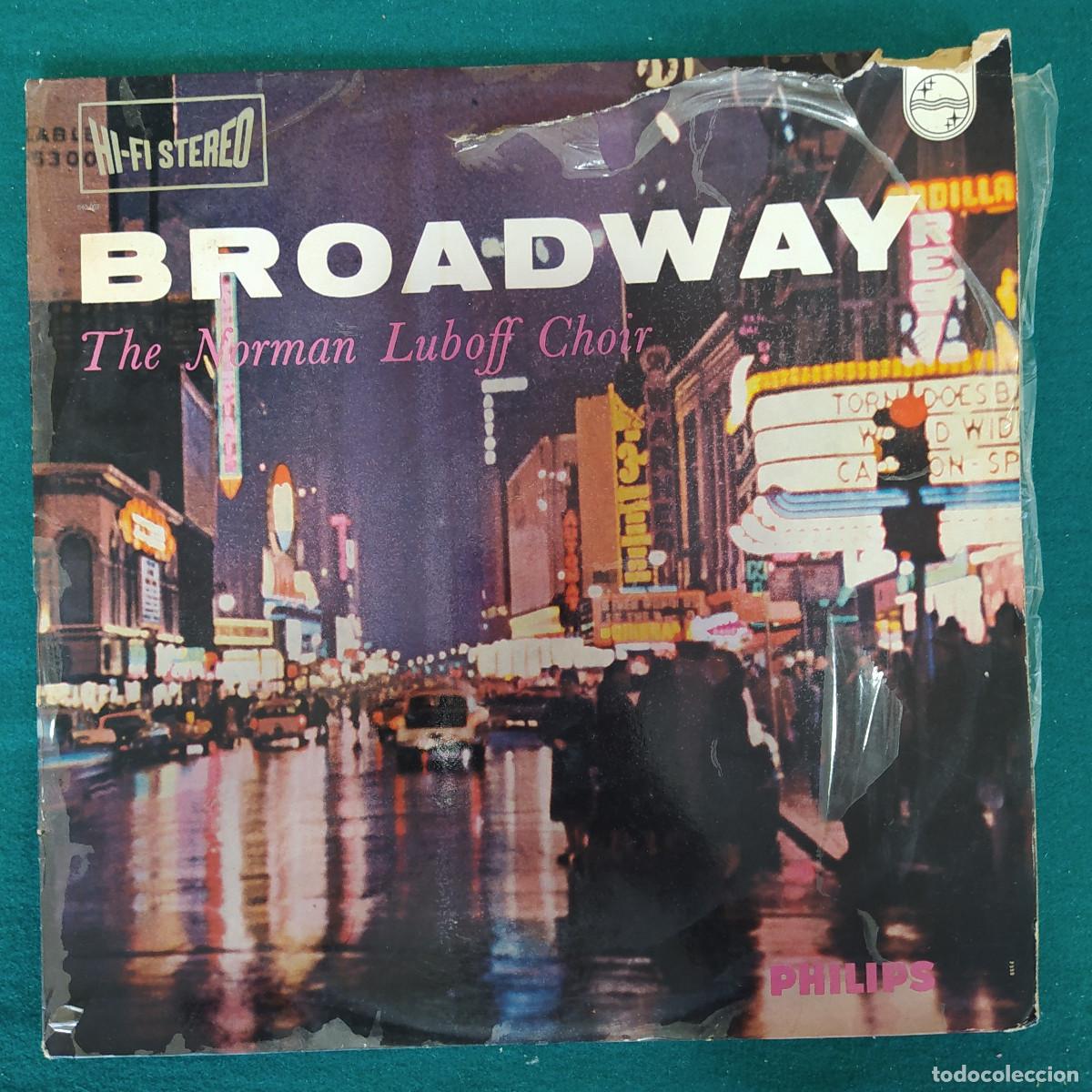 Discos de vinilo: Norman Luboff Choir &ndash; Broadway - Foto 1