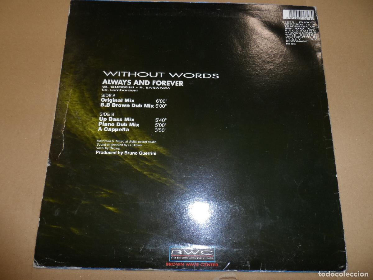 Discos de vinilo: Without Words &ndash; Always And Forever - Foto 2