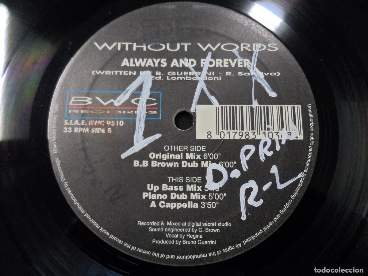 Discos de vinilo: Without Words &ndash; Always And Forever - Foto 3