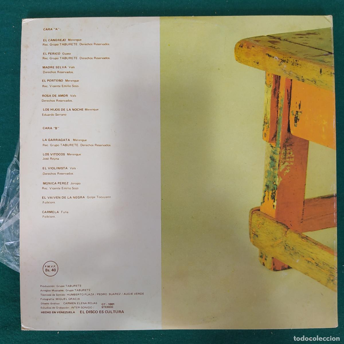Discos de vinilo: Taburete* &ndash; M&uacute;sica Tradicional Venezolana - Foto 2