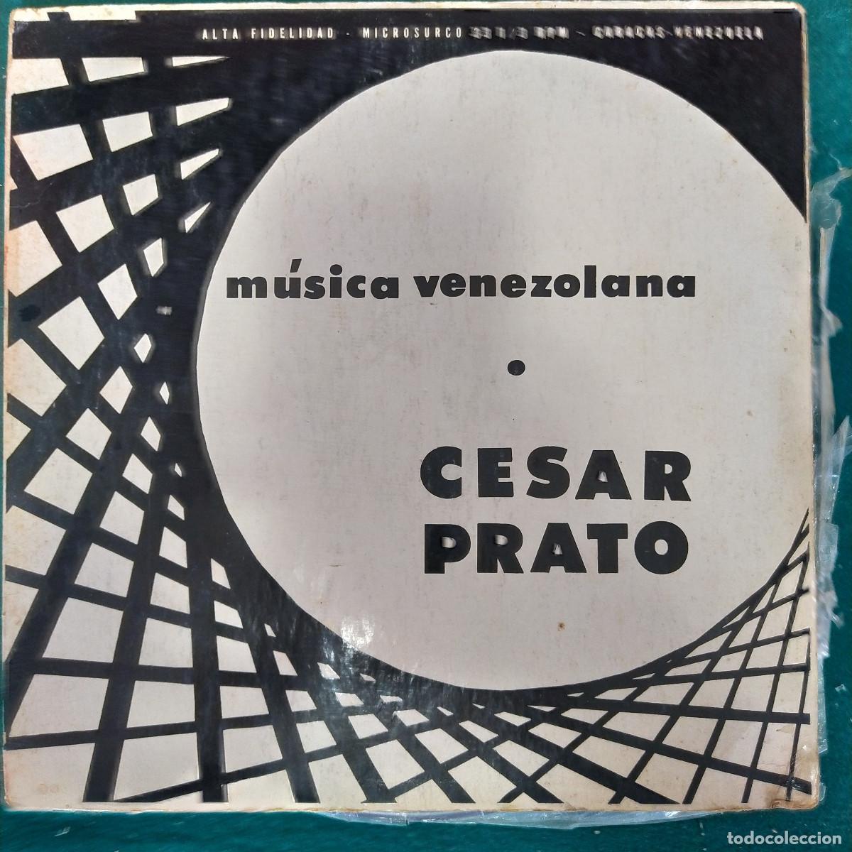 Discos de vinilo: Cesar Prato &ndash; M&uacute;sica Venezolana - Foto 1