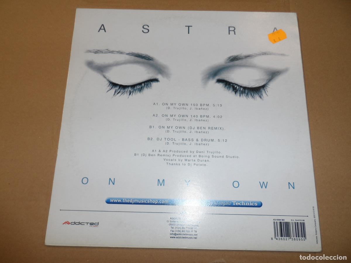 Discos de vinilo: Astra &ndash; On My Own (SPAIN 2006) - Foto 2