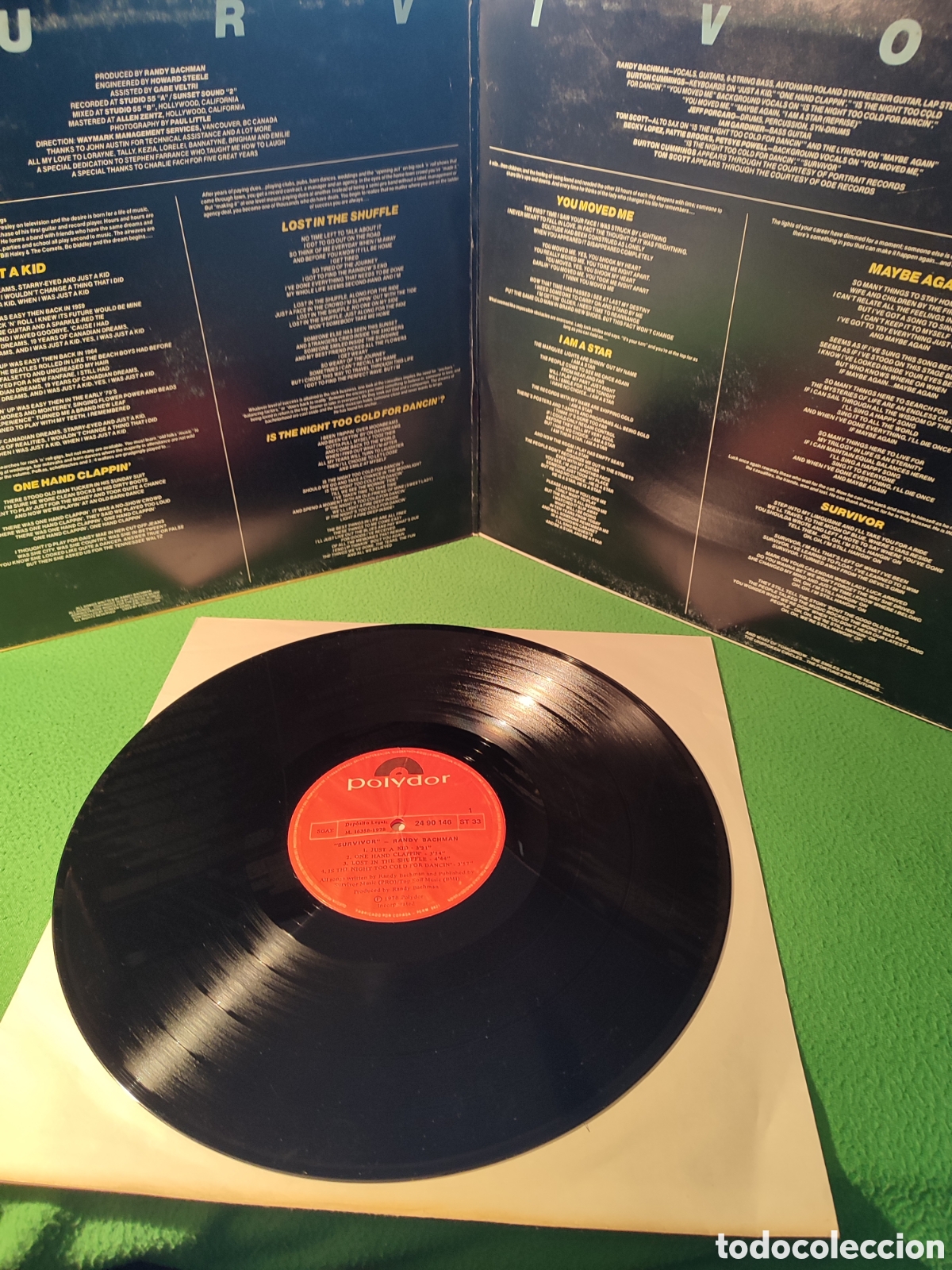 Discos de vinilo: Randy Bachman - Survivor vinilo Lp - Foto 2