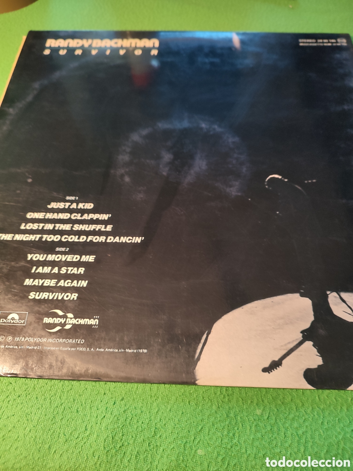 Discos de vinilo: Randy Bachman - Survivor vinilo Lp - Foto 3