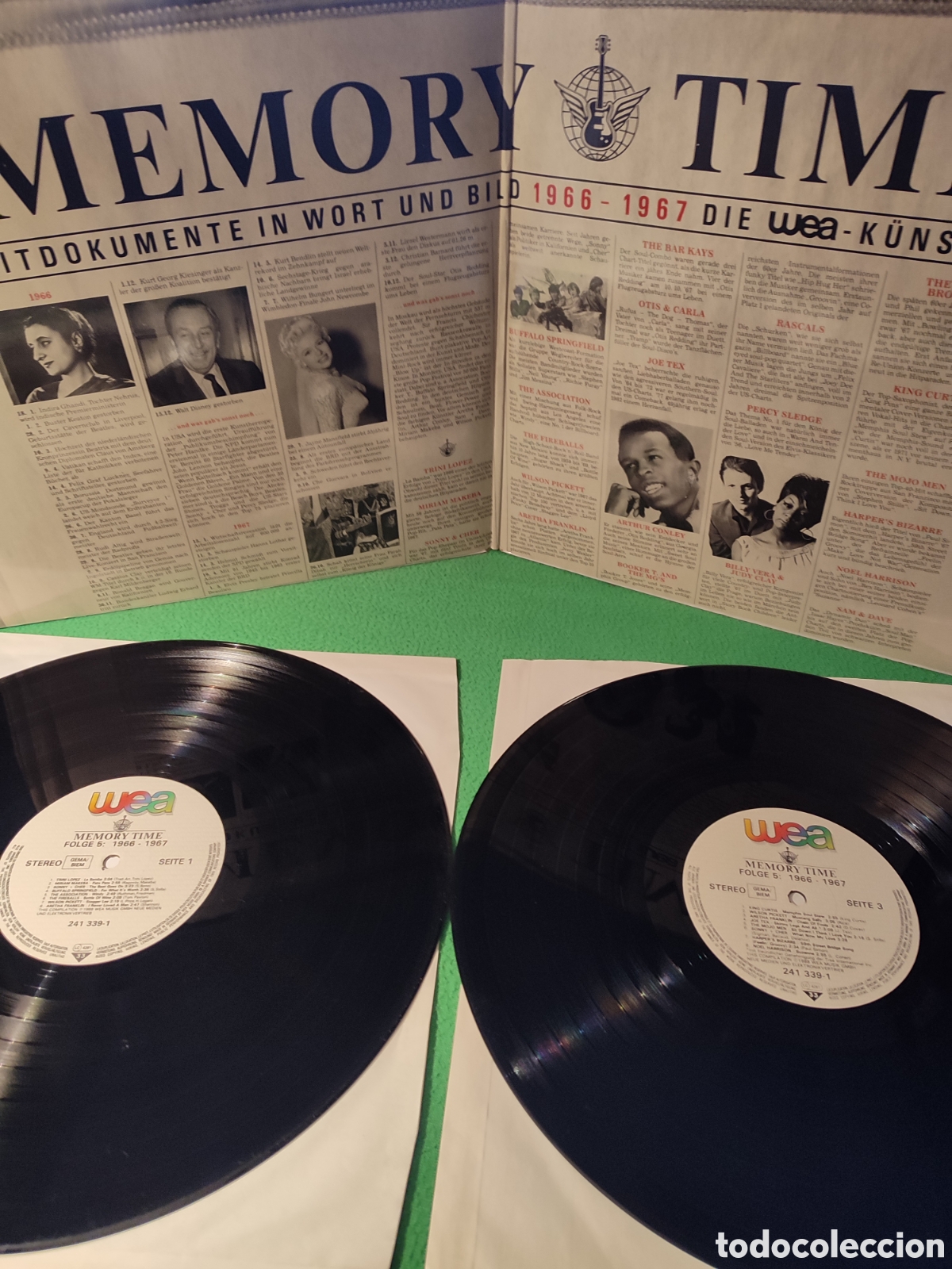 Discos de vinilo: Memory Time 1966-1967 vinilo 2 Lps - Foto 2