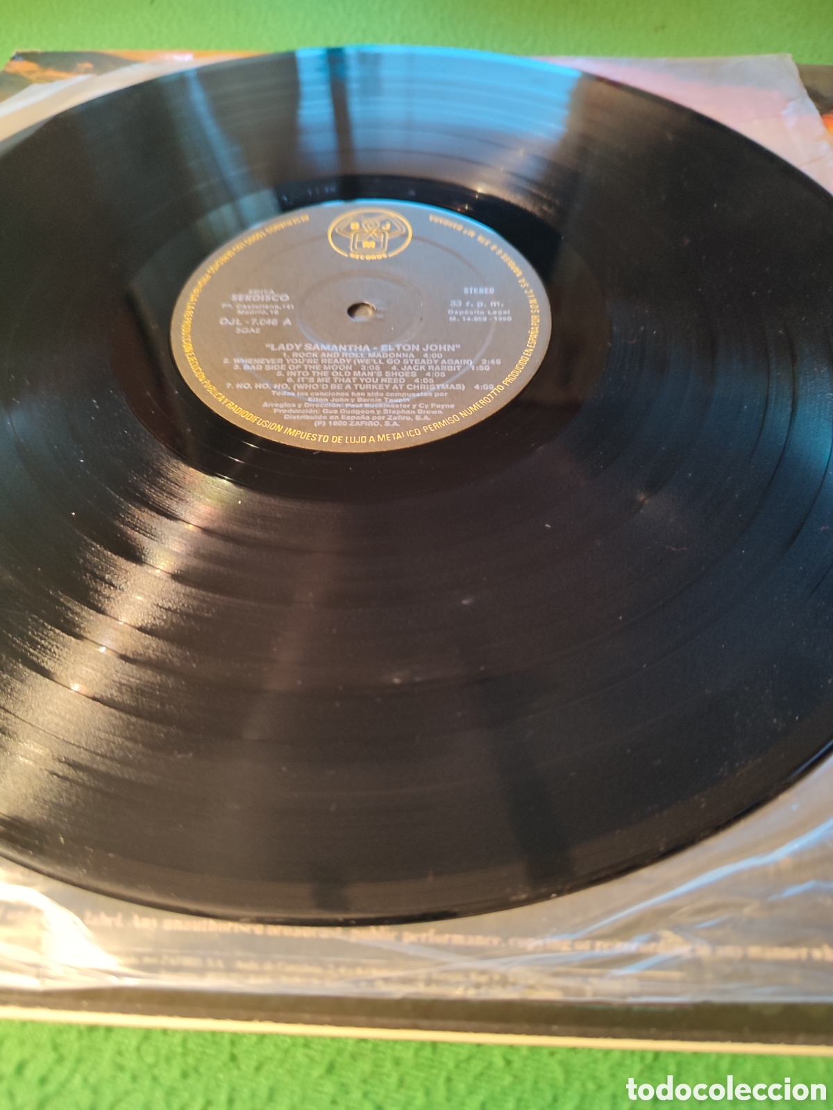 Discos de vinilo: Elton John - Lady Samantha vinilo Lp - Foto 3