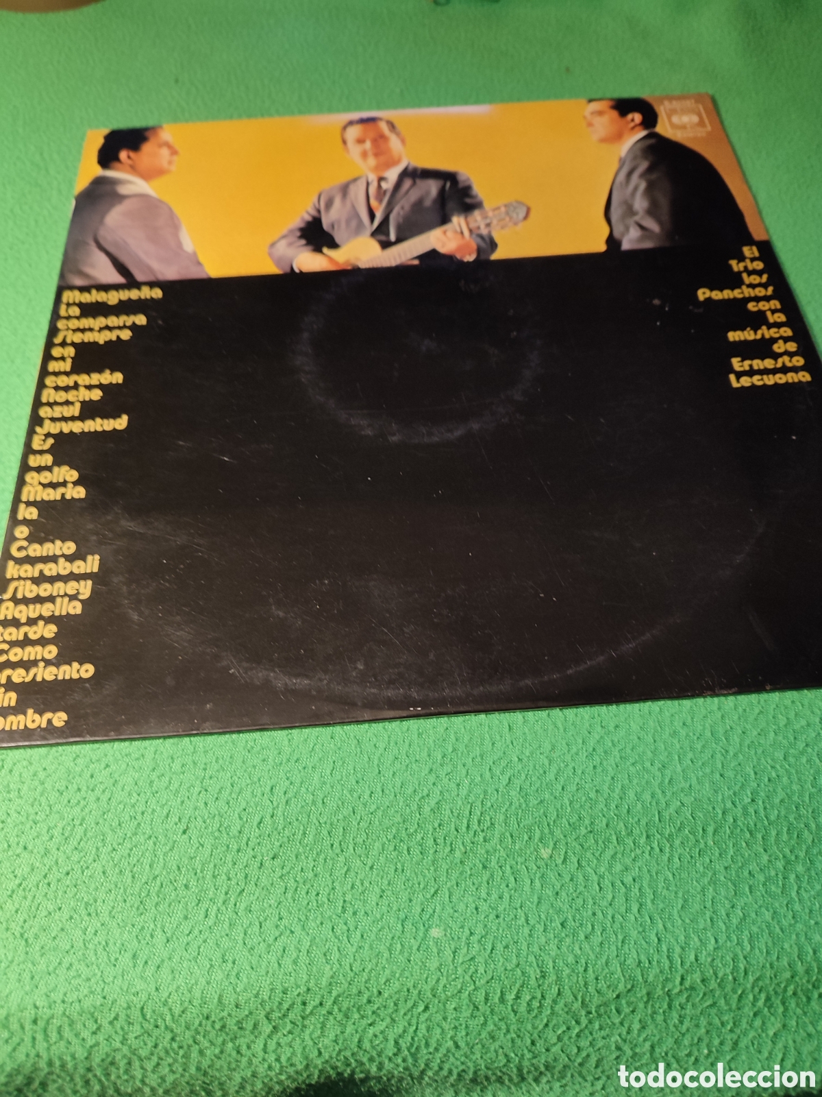 Vinyl records: El Tr&iacute;o Los Panchos - Con la m&uacute;sica de Ernesto Lecuona