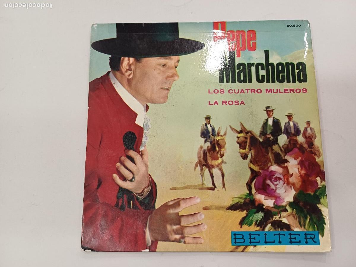 Discos de vinilo: PEPE MARCHENA/LOS CUATRO MULEROS/SINGLE. - Foto 1