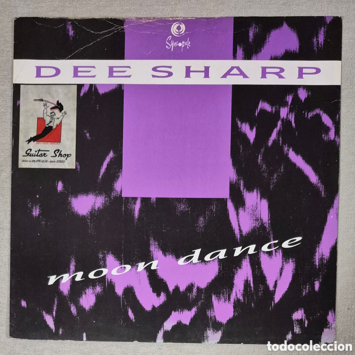 Discos de vinilo: MAXI - DEE SHARP - MOON DANCE - 1987 INGLATERRA - Foto 1