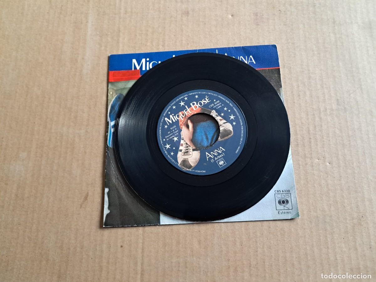 Discos de vinilo: MIGUEL BOSE - ANNA SINGLE 1979 - Foto 2