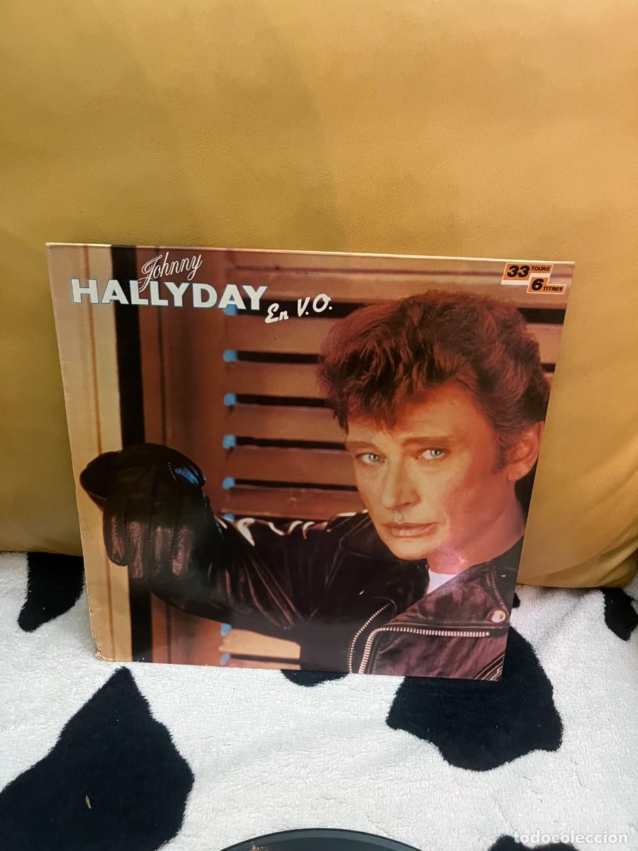 Discos de vinilo: Johnny Hallyday En V.O. - Foto 1