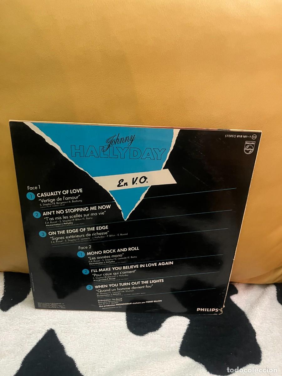 Discos de vinilo: Johnny Hallyday En V.O. - Foto 2