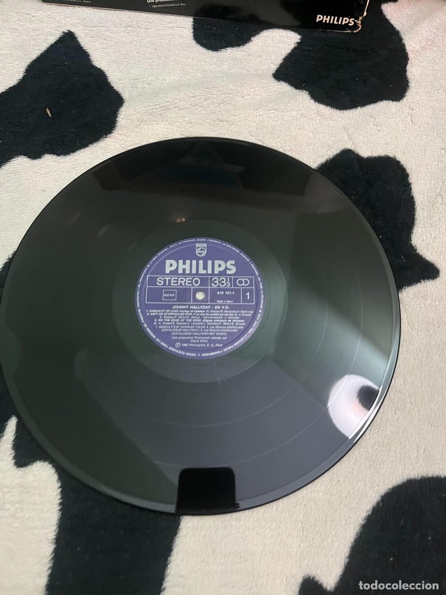 Discos de vinilo: Johnny Hallyday En V.O. - Foto 3