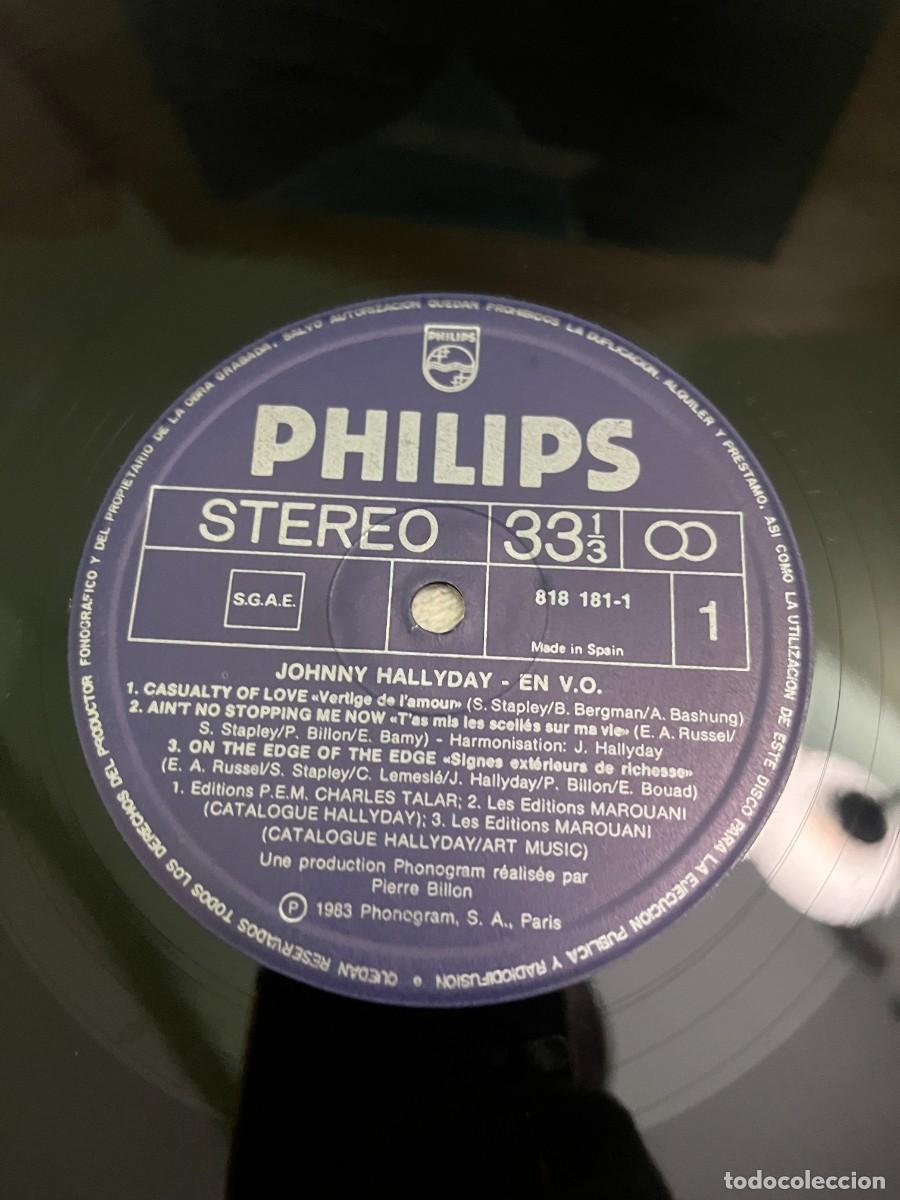 Discos de vinilo: Johnny Hallyday En V.O. - Foto 4