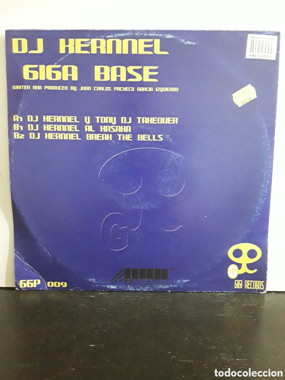 Discos de vinilo: DJ Kernnel &lrm;&ndash; Giga Base - Foto 2