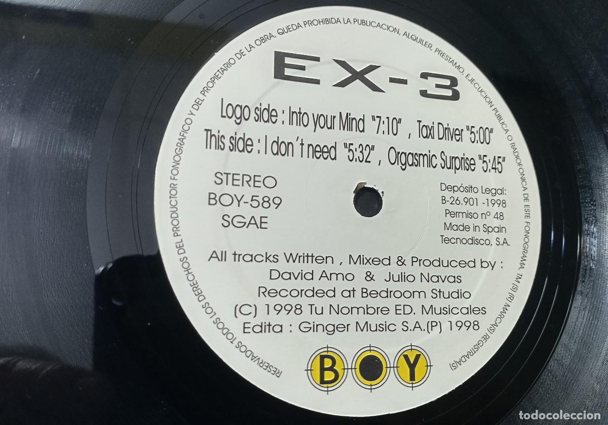 Discos de vinilo: EX-3 &lrm;&ndash; Into your mind - Foto 3