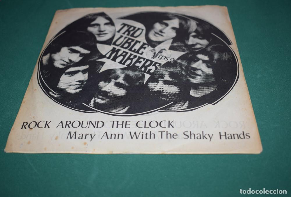Discos de vinilo: Troublemakers &ndash; Rock Around The Clock - SINGLE 1968 - Foto 2