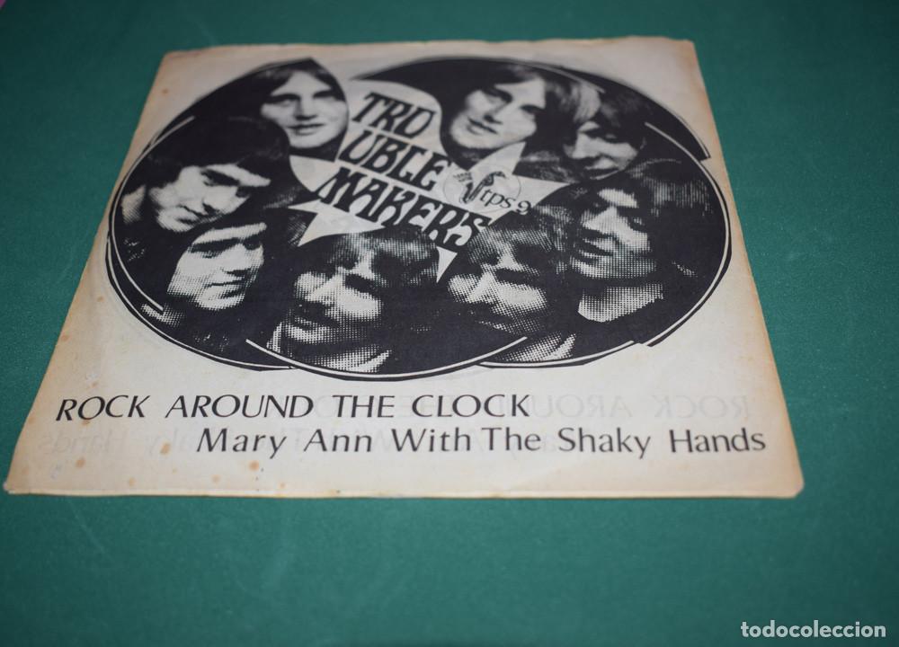 Discos de vinilo: Troublemakers &ndash; Rock Around The Clock - SINGLE 1968 - Foto 4