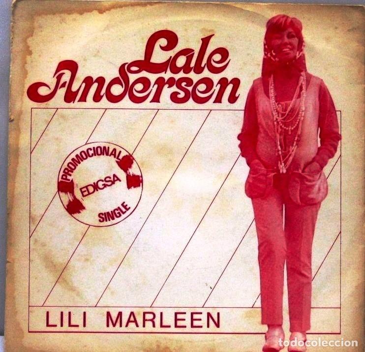 Discos de vinilo: LALE ANDERSEN - LILI MARLEEN - -SINGLE - Foto 1