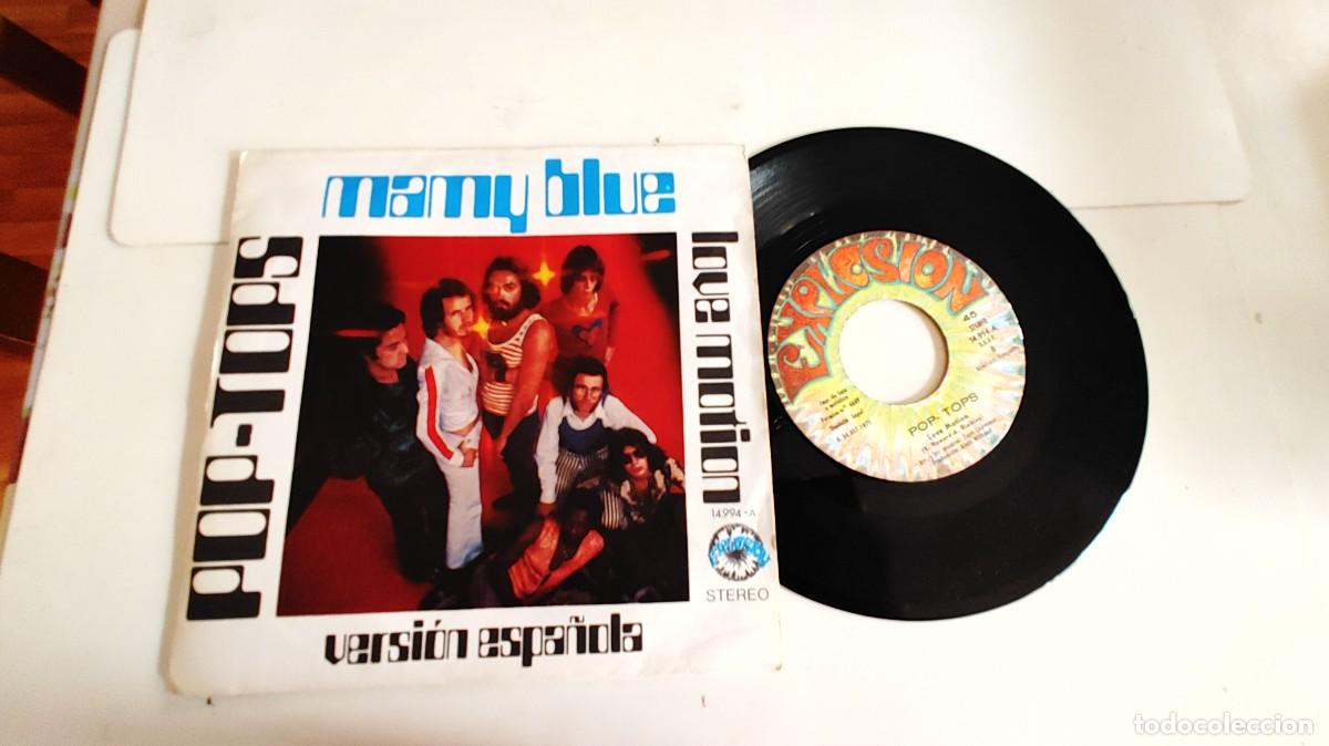 Discos de vinilo: POP TOPS-SINGLE MAMY BLUE-EN ESPA&Ntilde;OL - Foto 1