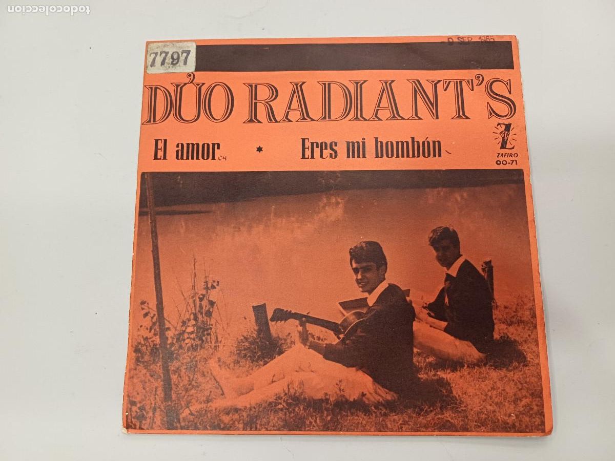 Discos de vinilo: DUO RADIANTS/EL AMOR/SINGLE PROMOCIONAL. - Foto 1