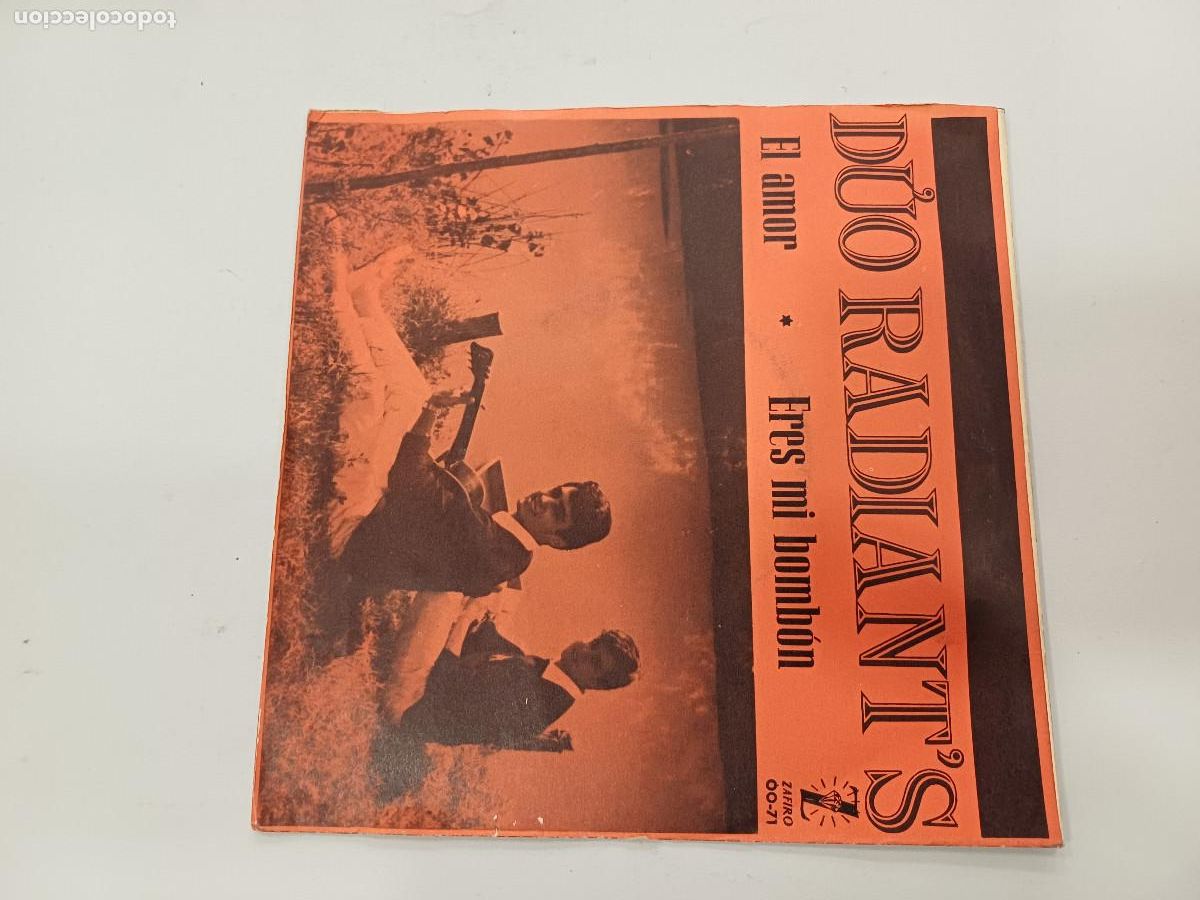 Discos de vinilo: DUO RADIANTS/EL AMOR/SINGLE PROMOCIONAL. - Foto 3