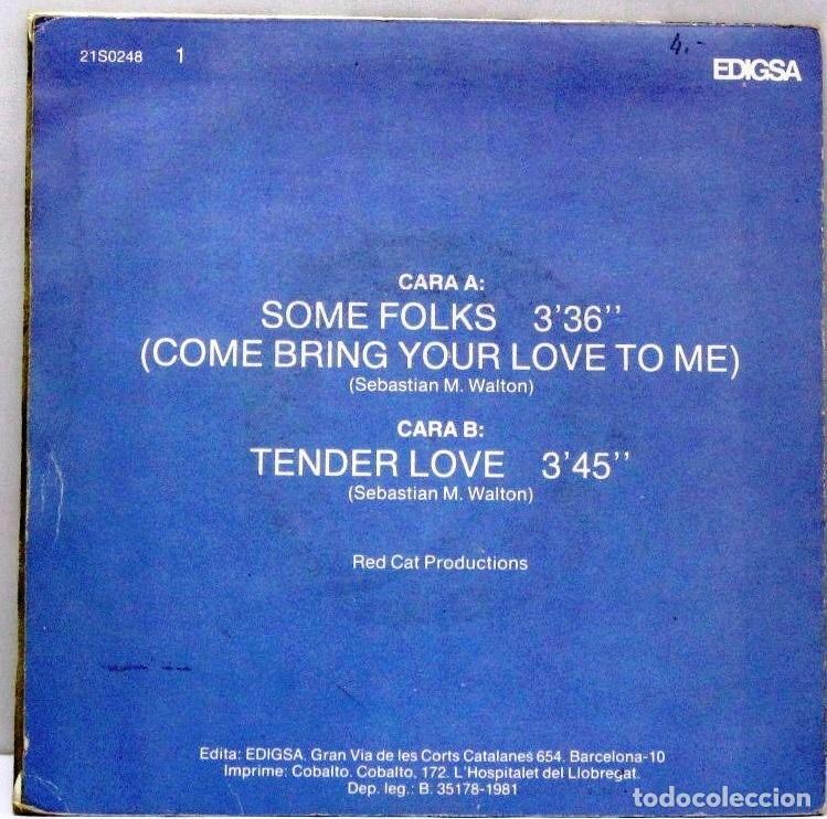 Discos de vinilo: STRERT BOYS - SOME FOLKS - SINGLE - Foto 2