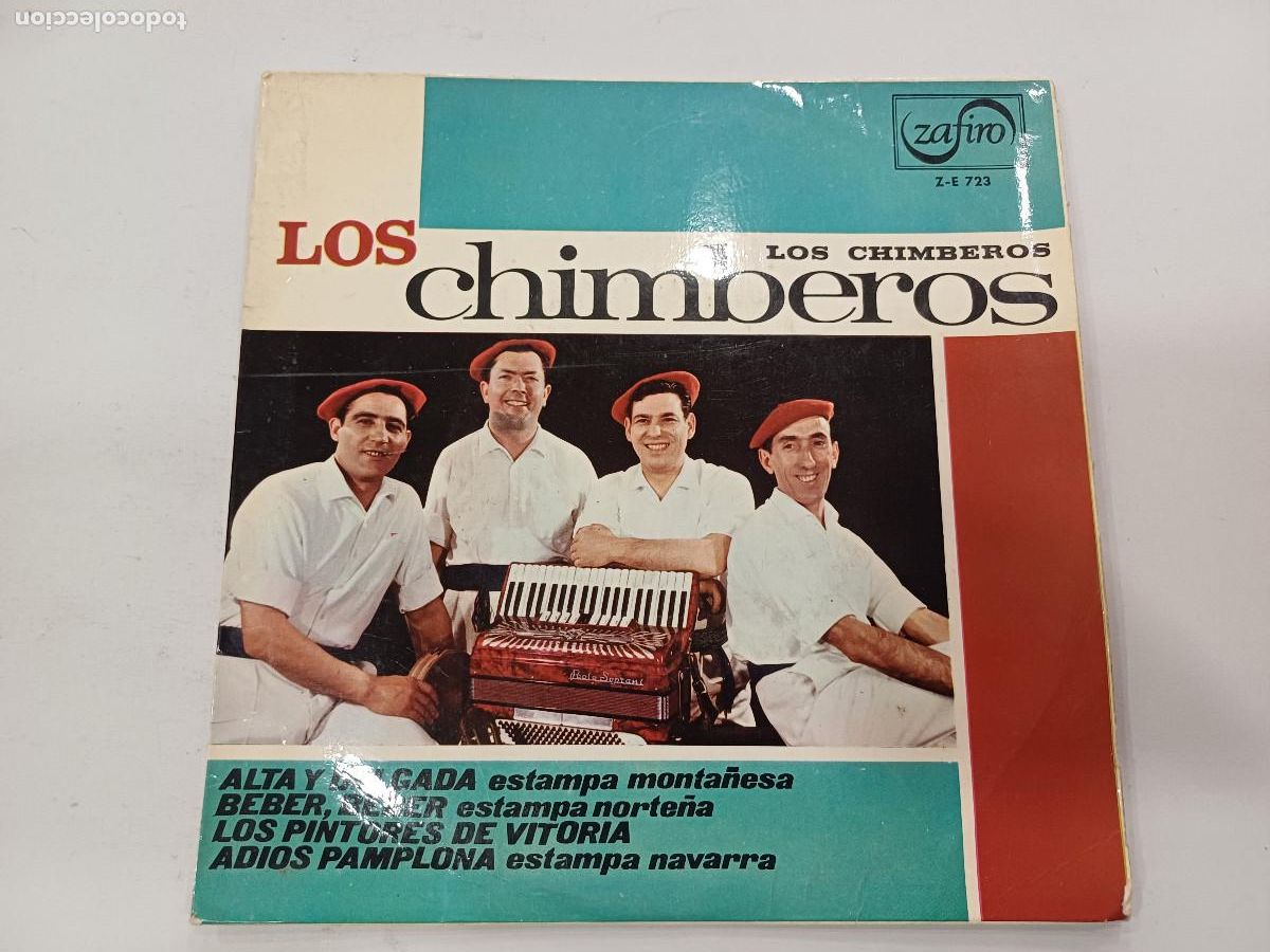 Discos de vinilo: LOS CHIMBEROS/ALTA Y DELGADA/SINGLE. - Foto 1