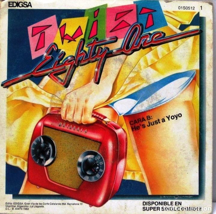 Discos de vinilo: TWIST EIGHTY ONE - SINGLE - Foto 1